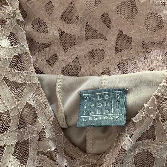 Lined Lace 3/4 Sleeve Flare Dress - Picture 8 of 9